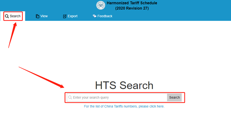 出口美國關(guān)稅查詢網(wǎng)址