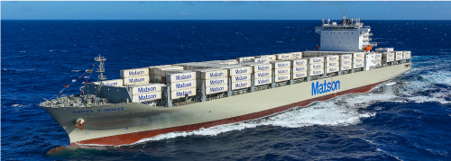 美森快船到美國哪個(gè)港口？