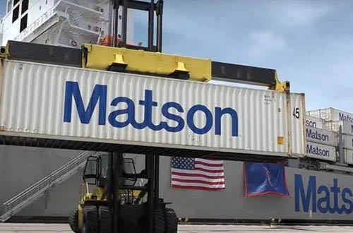 美森正班船是一條航線，我們紐酷國際有開通多種服務(wù)的渠道