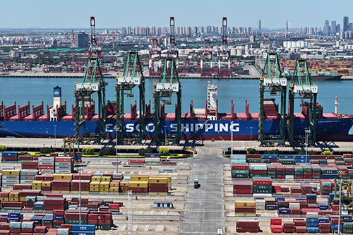 鹽田碼頭集裝箱出口